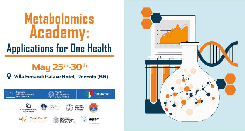 Scuola di Metabolomica di ELIXIR-IT, 25-30 maggio 2025